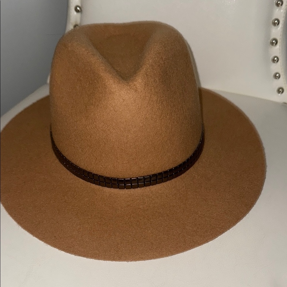 Classic Brown Fedora Hat